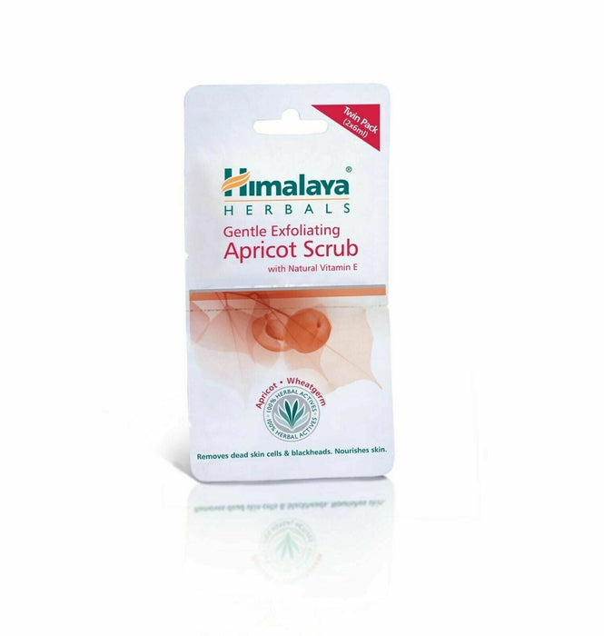Himalaya Herbal Purifying Apricot Scrub Twin Pack Sachets