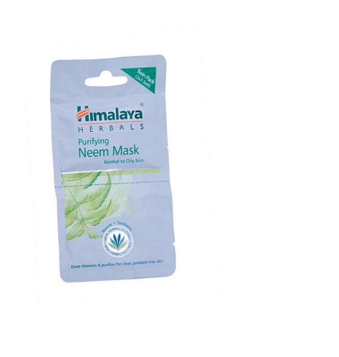 Himalaya Herbal Purifying Neem Scrub Twin Pack Sachets