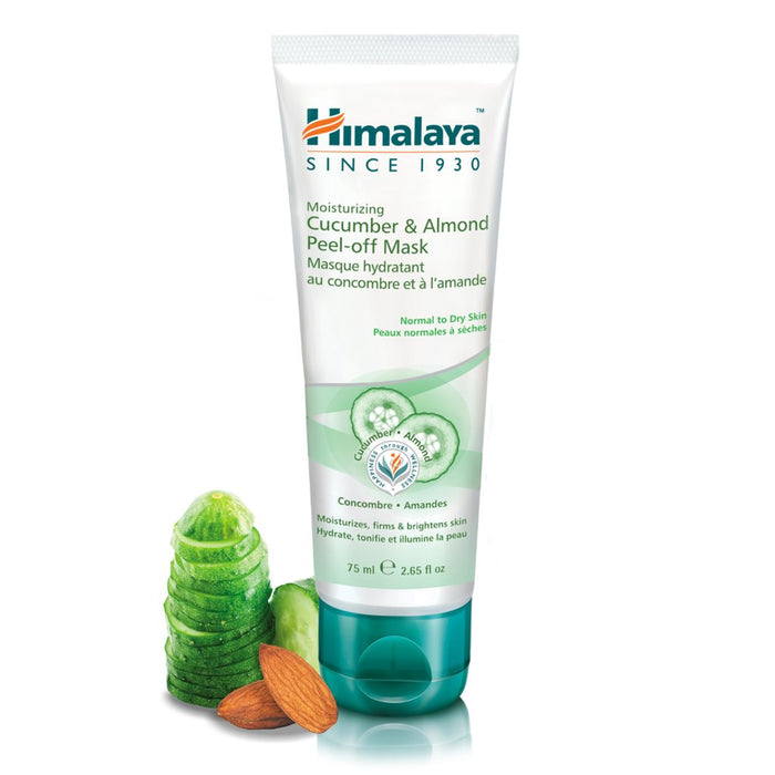Himalaya Herbal Moisturising Cucumber & Almond Peel-Off Mask 75ml