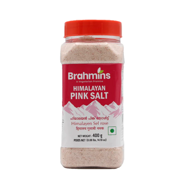 Brahmins Himalayan Pink Salt 400gms