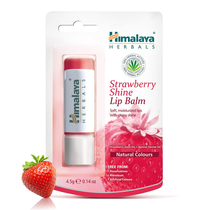 Himalaya Herbal Strawberry Shine Lip Balm