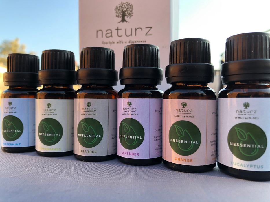 Naturz Essential (NEssential) Oils - Top 6 Premium Collection (100% Natural Therapeutic Grade)