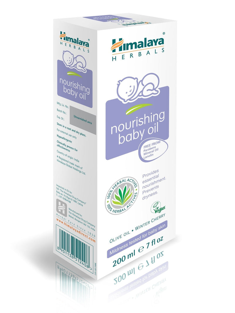 Himalaya Herbal Nourishing Baby Oil 200ml