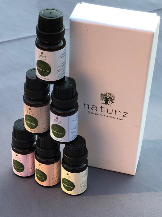 Naturz Essential (NEssential) Oils - Top 6 Premium Collection (100% Natural Therapeutic Grade)
