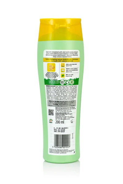 Vatika Naturals Refreshing Lemon Multivitamin+ Shampoo 400ml