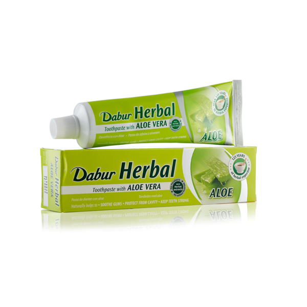 Dabur Herbal Toothpaste - Dabur Herbal Aloe 100ml