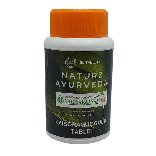 Kaisoraguggulu Kashaya Gulika 60 Tablets