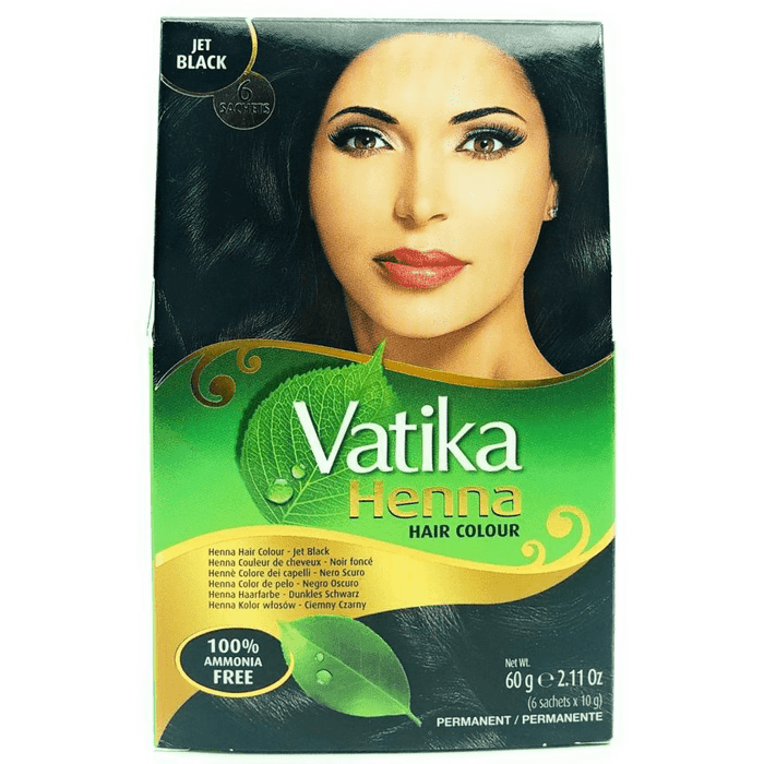 Vatika Hair Colour - Jet Black 60g