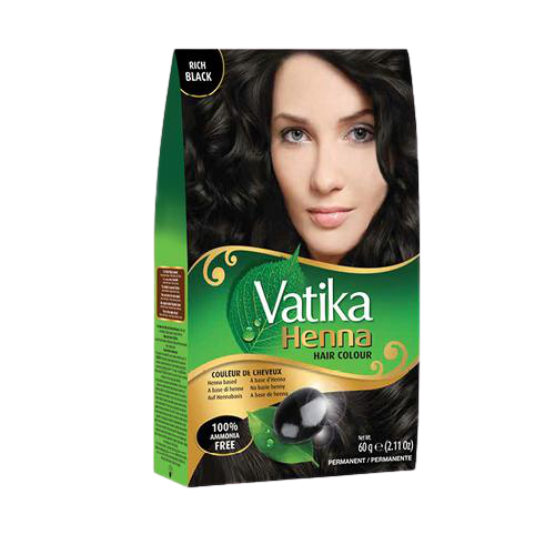 Vatika Hair Colour - Natural Black 60g